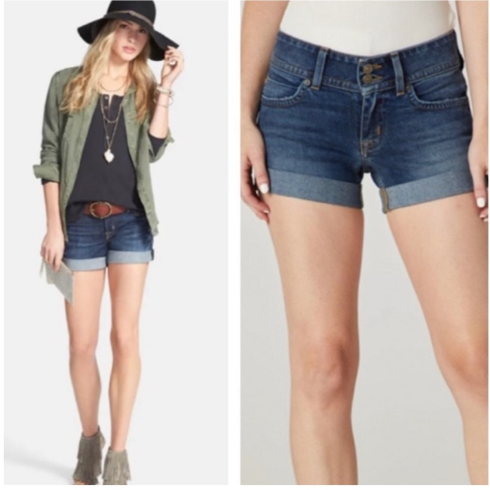 Hudson Jean Shorts Mid-Thigh (Like New)